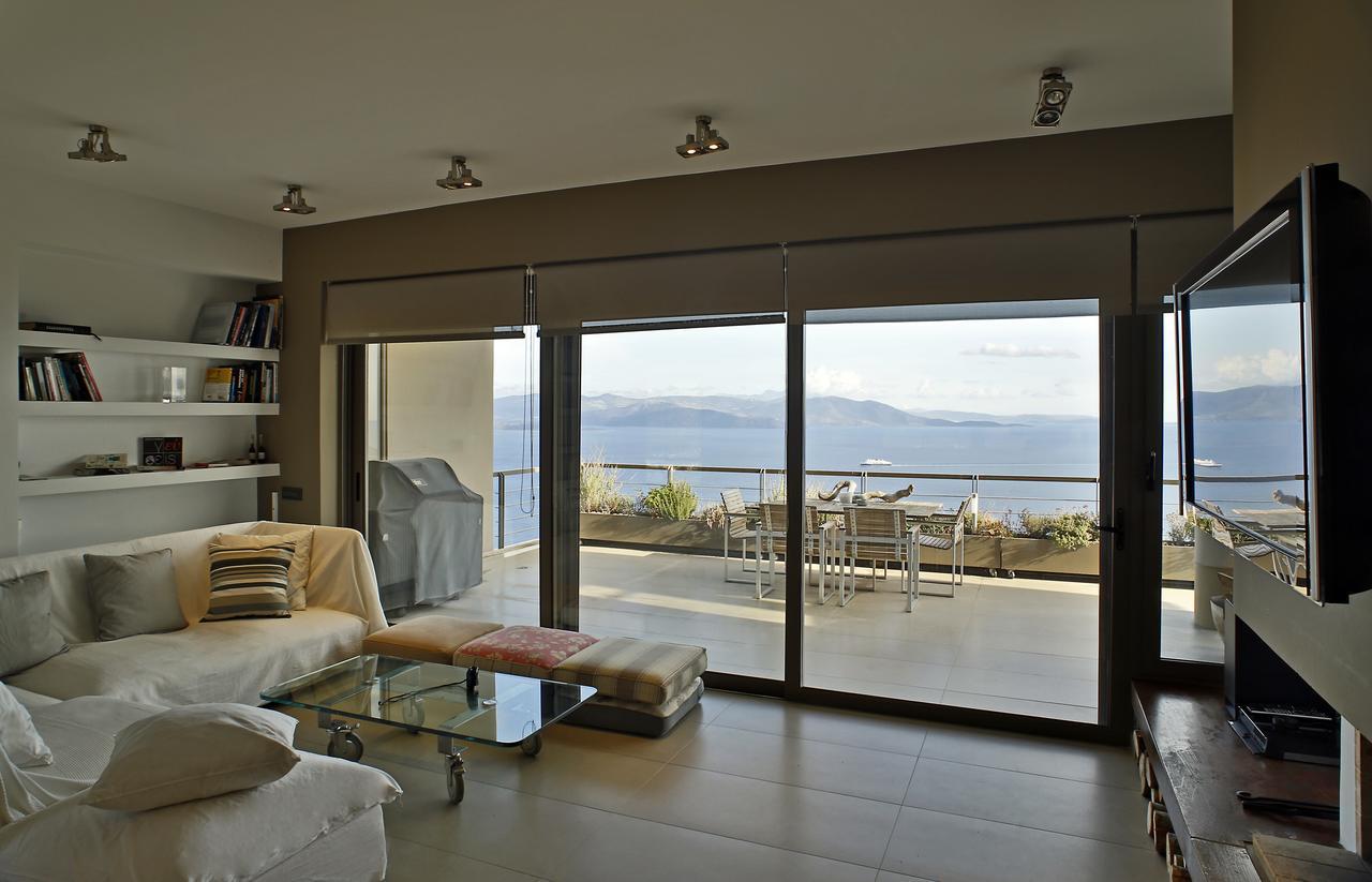 Seaview Penthouse Schinias Appartement Marathón Buitenkant foto